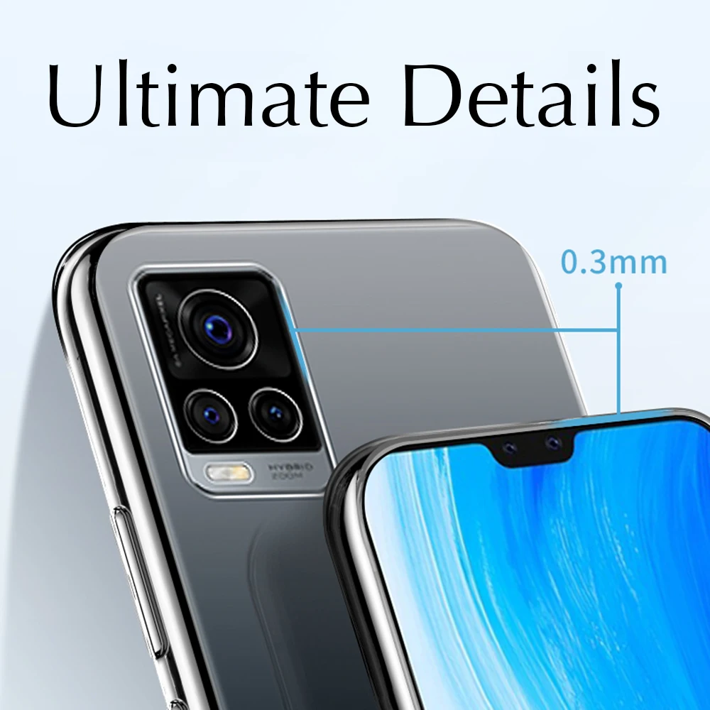 Premium Transparent Soft Clear Phone Case - Enhanced Camera Protection
