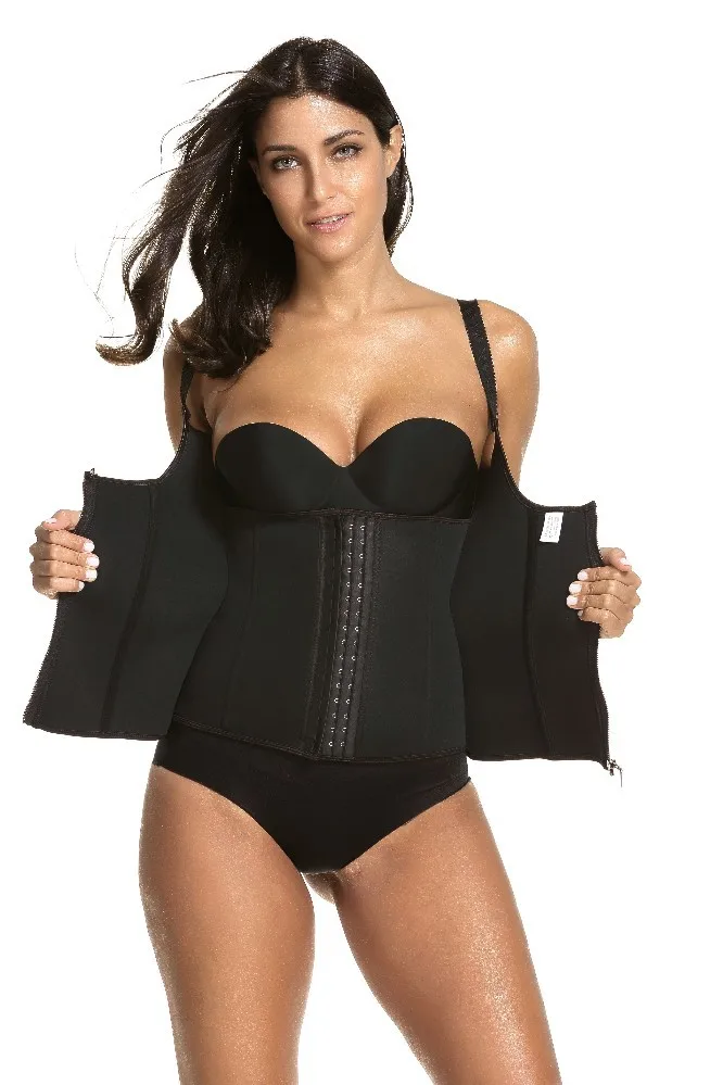 Plus Size XS-6XL Shaper Waist Trainer Corsets Women Vest Bodyshaper Latex Underbust Sexy Slimming Cincher Body | Женская одежда