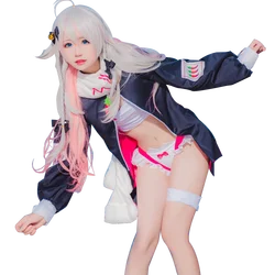かわいいアニメhololive Vtuber Youtuber神楽ナナコスプレ衣装セクシーな女性のコート制服セット毎日ハロウィンパーティーカーニバルかつら Anime Costumes Aliexpress