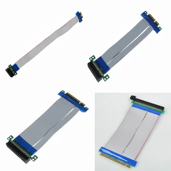 

Professional PCI-E1X /4X /8X /16X Pro Riser Card Adapter PCIe Ribbon Extender Extension hdmi cable projector