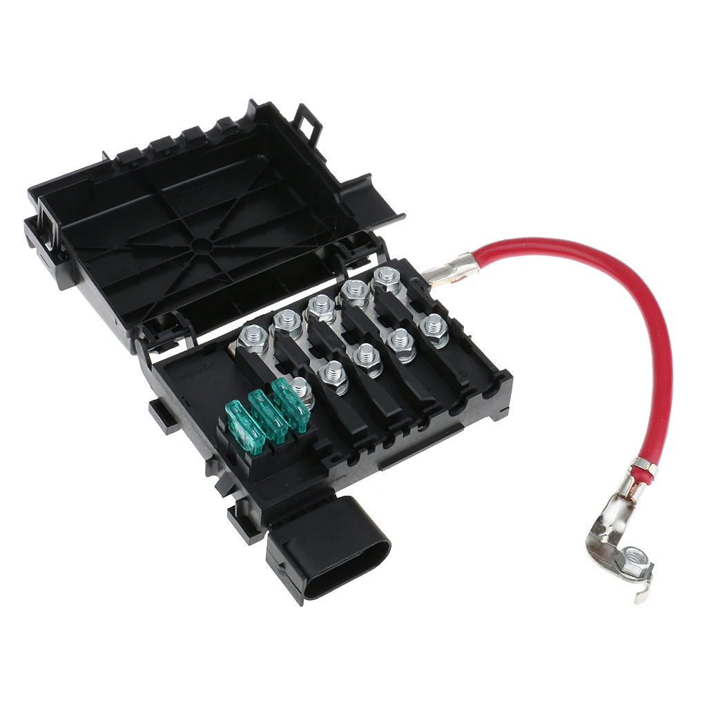 Battery Terminal Fuse Box Holder Distribution Block for VW Jetta Golf MK4