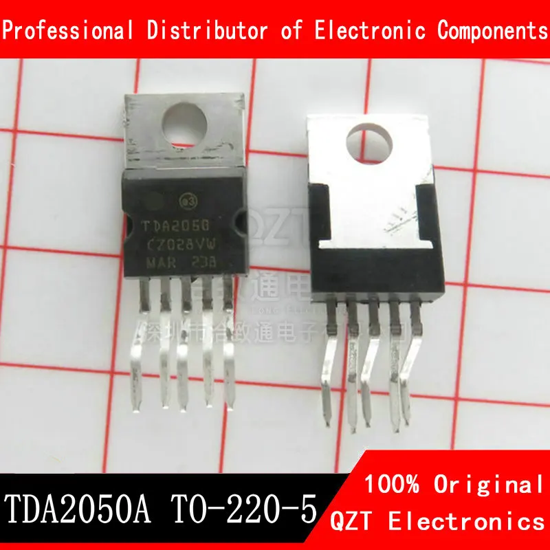 10PCS TDA2050A TO220-5 TDA2050 TO220 TO-220 new and original IC 10pcs irf9z24n to220 irf9z24npbf to 220 irf9z24 f9z24n