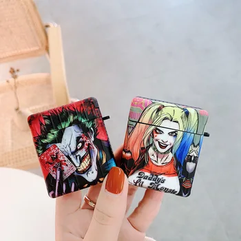 

Luxury Accessories Bluetooth Headphone for Apple Airpods 1/2/pro Protective Case Fashion Clown Joker Boy Soft Cover
