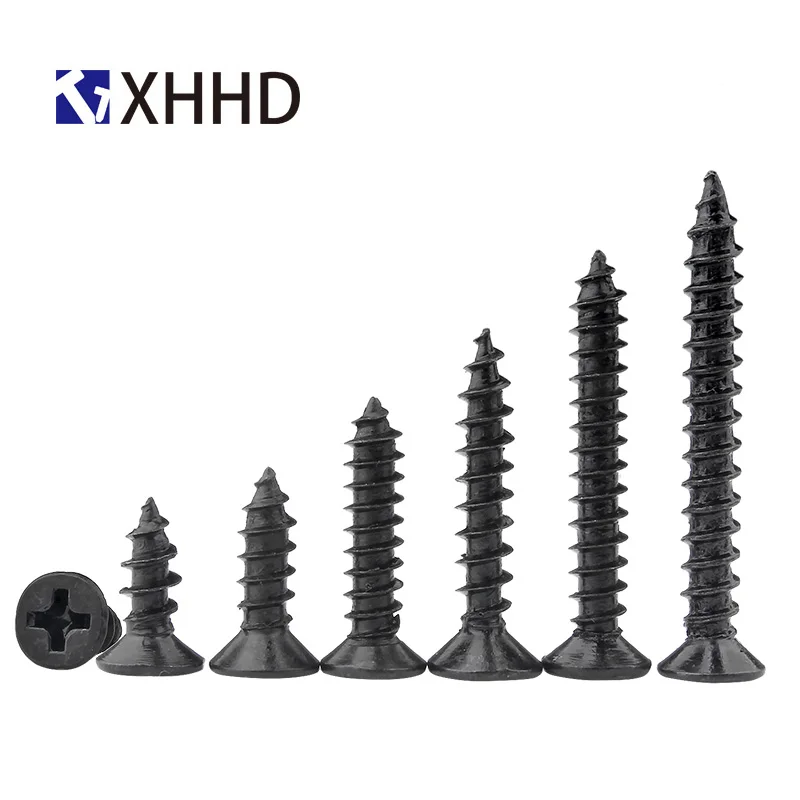 M1 M1.2 M1.4 M1.5 M1.7 саморезы с плоской головкой метрическая резьба Phillips крест