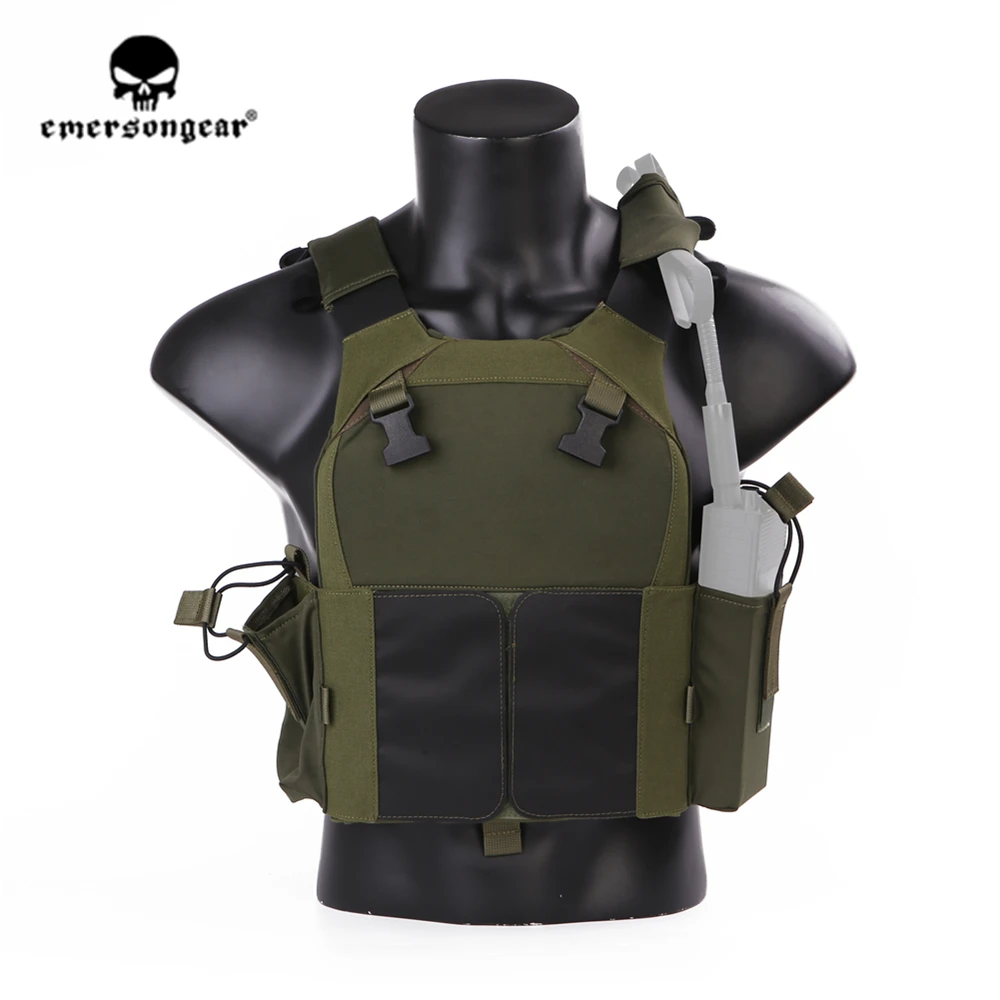

emersongear Emerson LV-MBAV PC Tactical Vest Plate Carrier Lightweight CS Wargame Military Training Protective Gear Body Armor