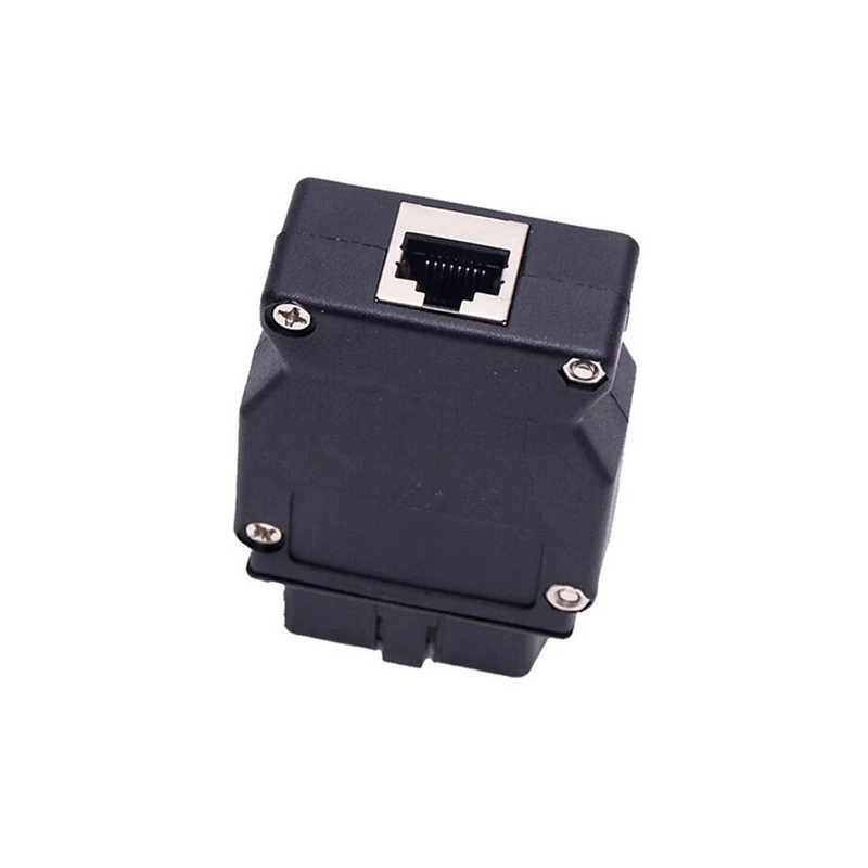 OBD переходник OBD2 16Pin разъем OBDII адаптер для BMW ENET Ethernet OBDll в наличии|Кабели и