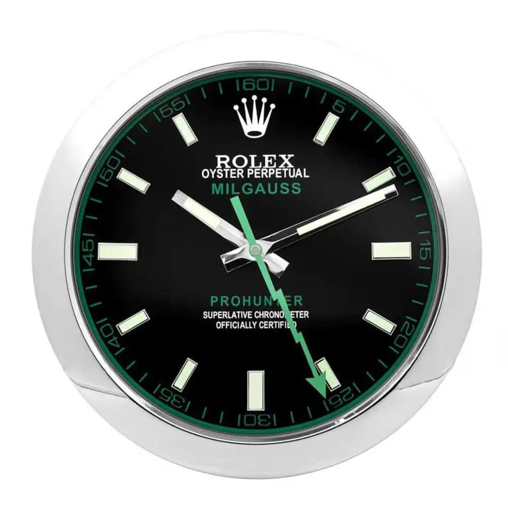 Настенные часы односторонние часы домашний декор роскошные металлические современные дизайнерские настенные часы дизайнерские часы с логотипом - Цвет: 1