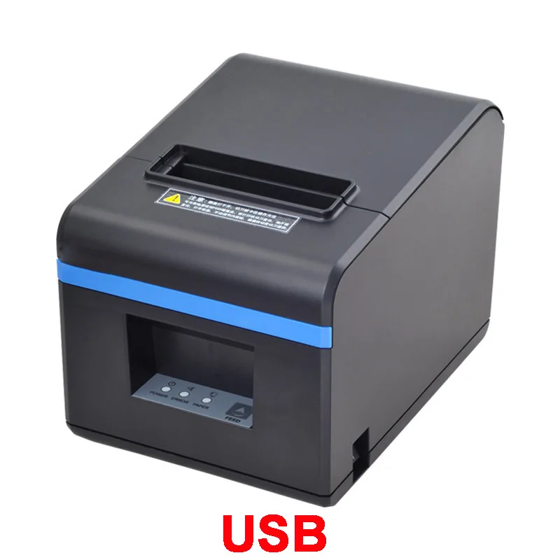 mini printer sticker Xprinter 80mm Receipt printer USB/BLUETOOT/ Lan port printer for POS/supermarket For Anroid iOS mini printer cheap