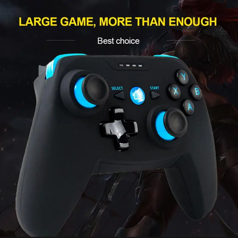 Новый беспроводной Bluetooth геймпад Mr 19 X1 Smurf подходит для Android Apple обновленный