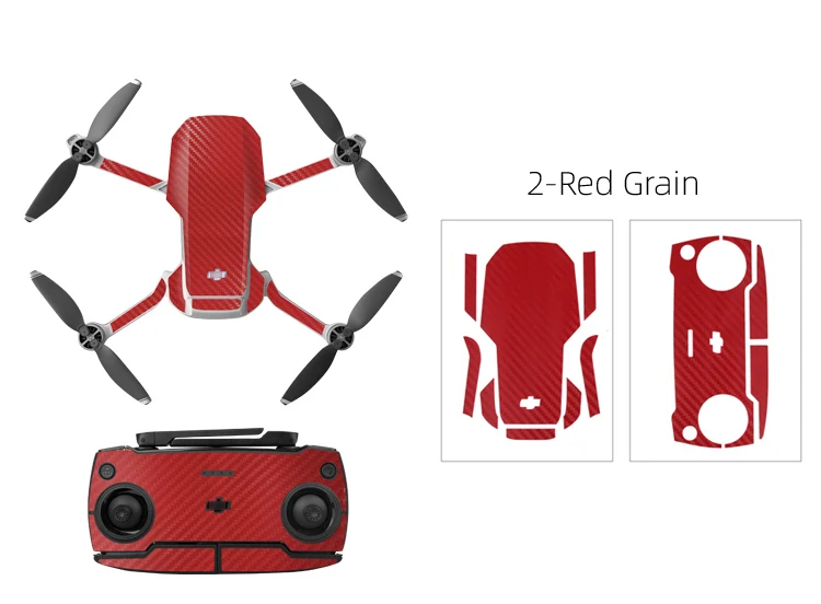 Защитная пленка ПВХ наклейки для DJI Mavic мини Дрон пульт дистанционного управления водонепроницаемый царапинам Наклейки полное покрытие кожи Аксессуары