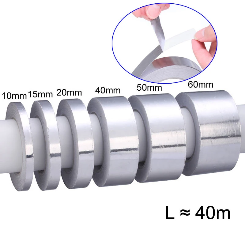 40m Aluminium Foil Tape BGA Heatresistant Foil Tape High Temperature