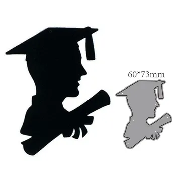 

metal cutting dies cut die mold graduation decoration Scrapbook paper craft knife mould blade punch stencils dies