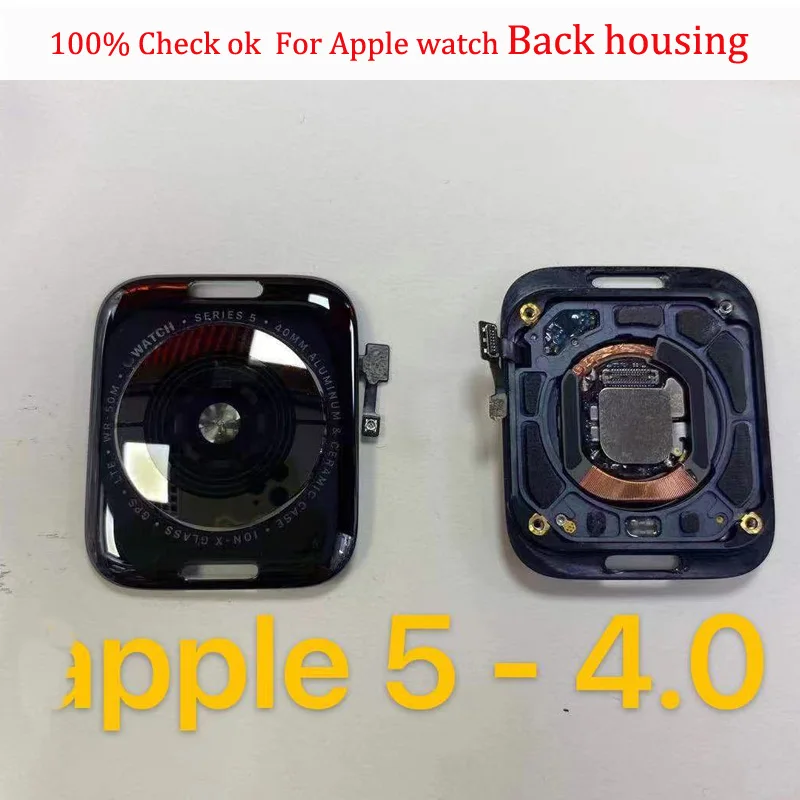 Новинка OEM для Apple Watch Series 4 5 6 40 мм 44 средняя рамка Серебряный стеклянный держатель