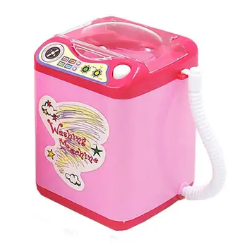 

Mini Children Kids Automatic Socks Makeup Brush Tool Cleaner Washing Machine Toy makeup brush Children's day gift