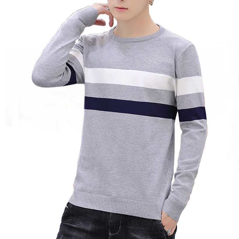 New Men's Sweaters in Autumn and Winter Pullover of 2019 Young Fashion men's sweater Knitwear pullovers pull homme