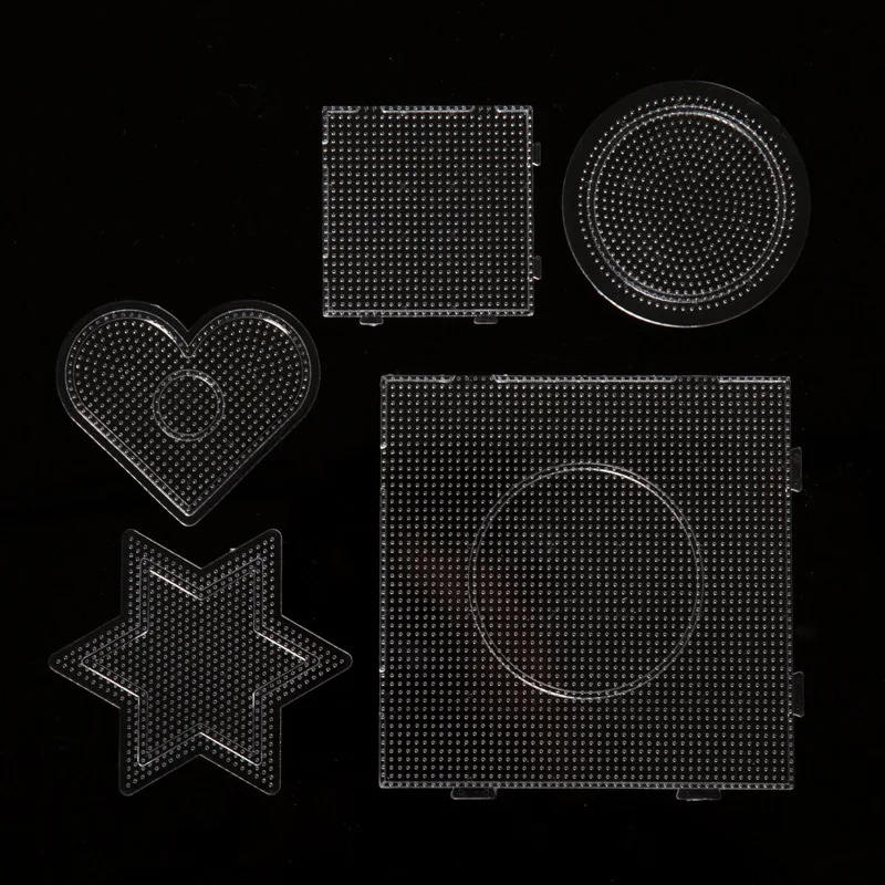 2 6 мм Хама бусина Pegboards 3D головоломка шаблон для perler предохранитель бусины