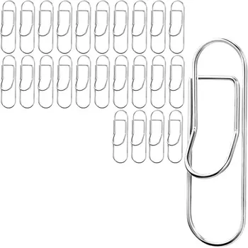 

25 Pieces Stainless Steel Pen Holder Clip Pen Clip Paper Clip for Office School Stationery Supply