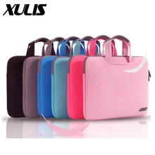 Подходит для huawei Dell lenovo Apple Macbook air 12 13,3 15,6 дюймов Универсальный чехол для ноутбука кожаный деловой портфель совместимый