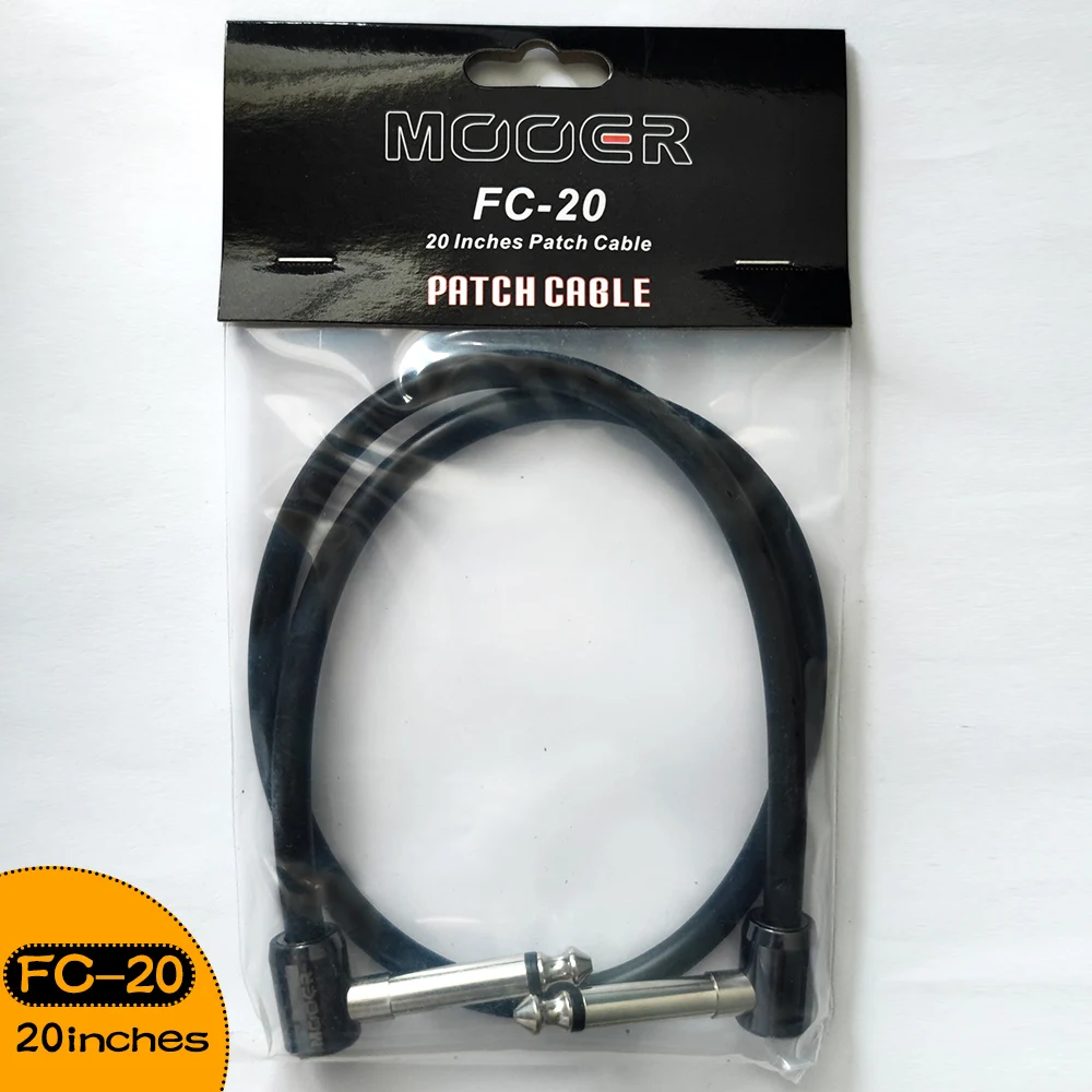 MOOER FC/PC Series Guitar Effect Patch Cable