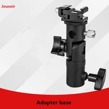 

Light stand Accessories All-Metal Hot Shoe Top Flash Holder Lamp Holder Umbrella Umbrella Flexible Light Box Adapter Base CD50 A