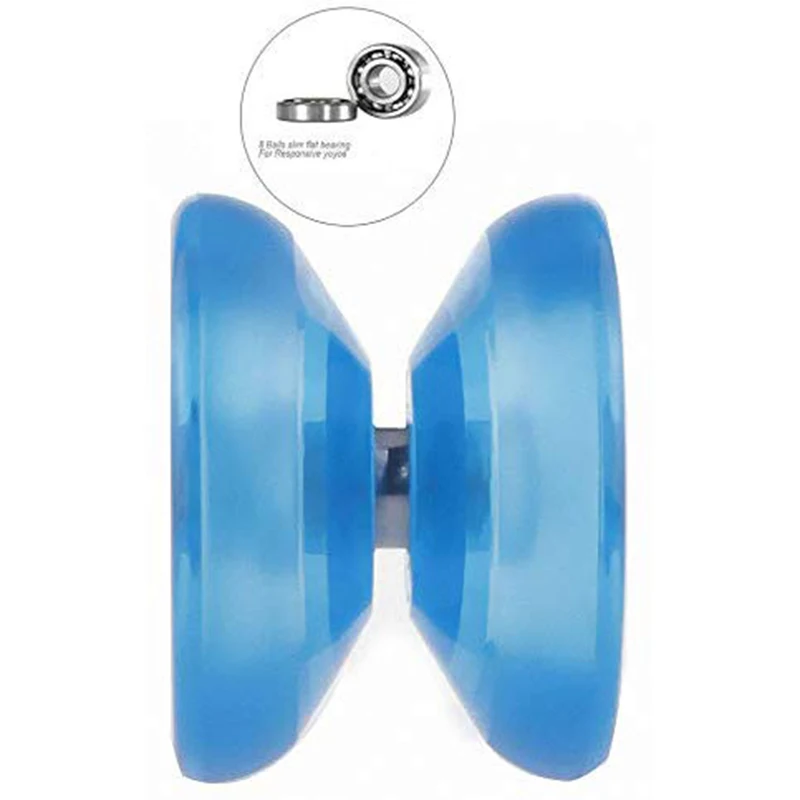 MAGICYOYO синий кристалл K1 отзывчивый йо-йо мяч, 3 струны+ перчатки+ йо-йо мешок подарок