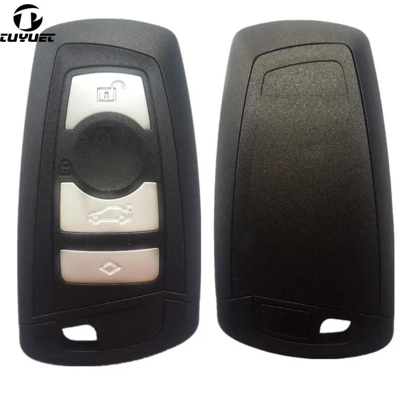 

Smart Remote Key Case 4 Buttons Fit For BMW 7 Series with emergency Blade