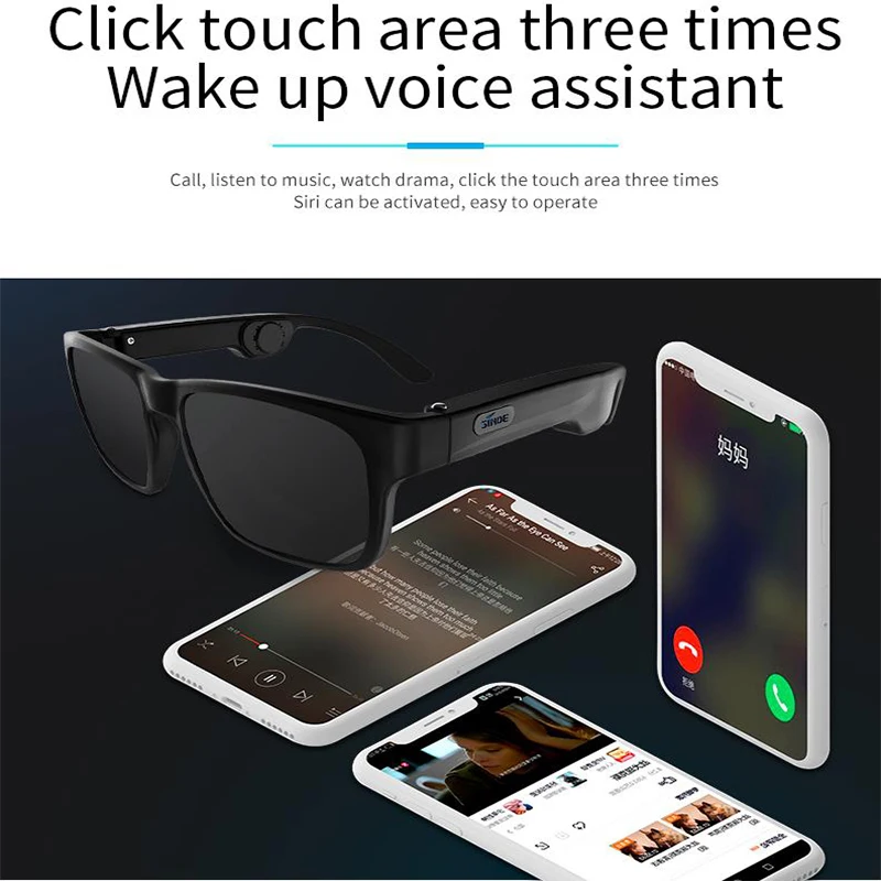 Bone Conduction Wireless Bluetooth 5.0 Smart