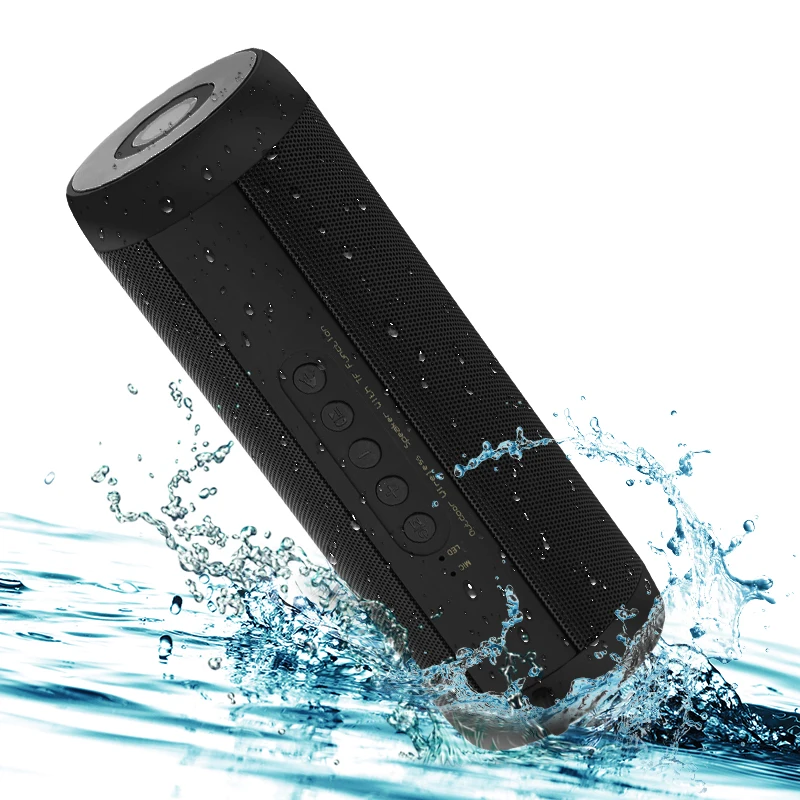 

Waterproof Bluetooth Speaker Portable outdoor Rechargeable Wireless Speakers Soundbar Subwoofer Loudspeaker TF MP3 Built-in Mic