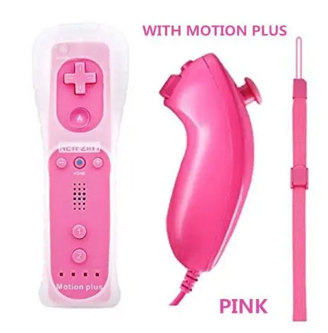 2 In1 Bluetooth-compatible Controller For Wii/Wii U Console Motion Plus Gamepad For Nin Tend Bluetooth Remote Controller For Wii 