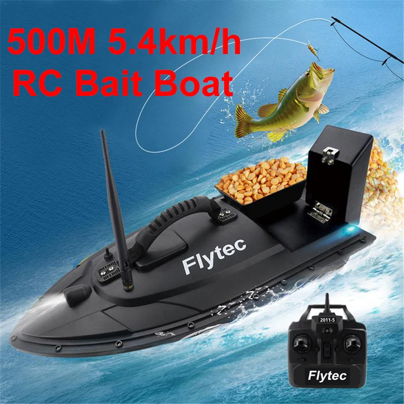 Fishing Tool Smart Bait Rc Boat Toys Dual Motor Fish Finder Remote Control  Fishing Boat 500m Fishing Boats Led Attracting Fish - Rc Boats - AliExpress
