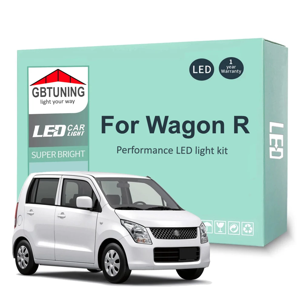 LED Interior Light Bulb Kit For Suzuki Wagon R R+ 1997-2010 2011 2012 ...
