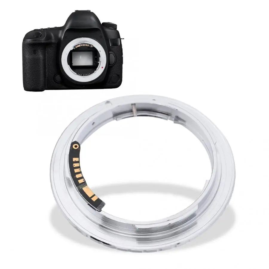 OM-EOS переходное кольцо для объектива камеры с электрическим контактом для Olympus OM объектив для Canon EOS EF крепление для камеры s держатель объектива