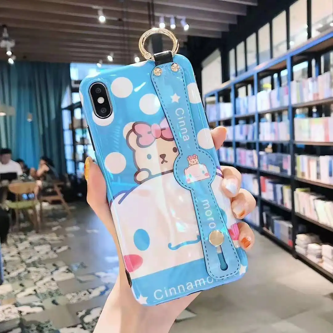 Для iphone XS Max Cute My melody ремешок мягкий чехол для телефона iphone 8plus 7P 6S 6p XS XR чехол синий луч