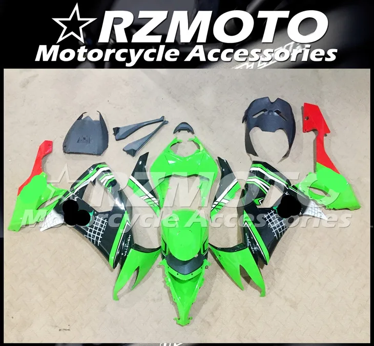 ABS мотоцикл обтекатель комплект для KAWASAKI ZX-10R 2008-2010 год кузов литьевая форма Магазин № 2252
