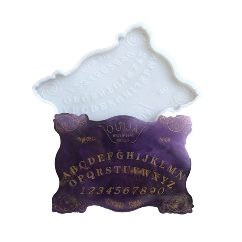 Игровой коврик OUIJA эпоксидная смола форма поднос сервировочная тарелка