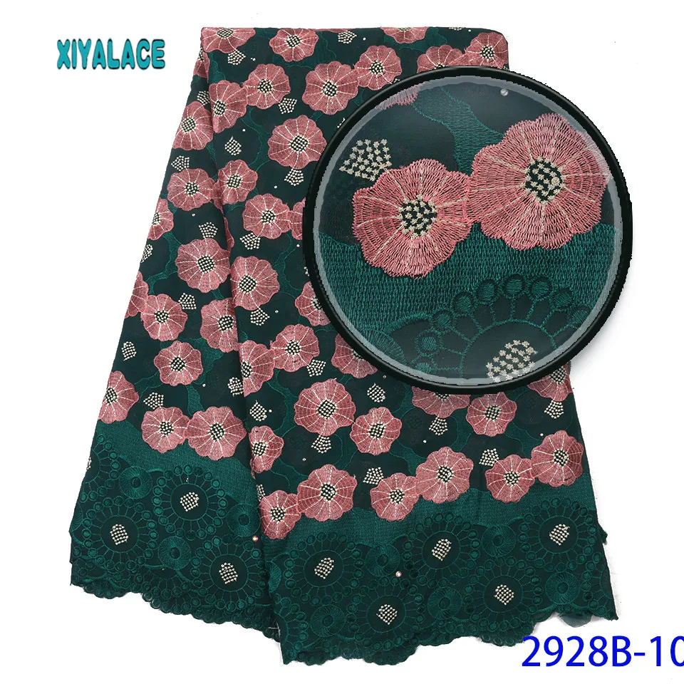 Высокое качество кружевная ткань нигерийское кружево ткань Африканская кружевная ткань французские кружевные ткани для вечерние платье YA2928B-10