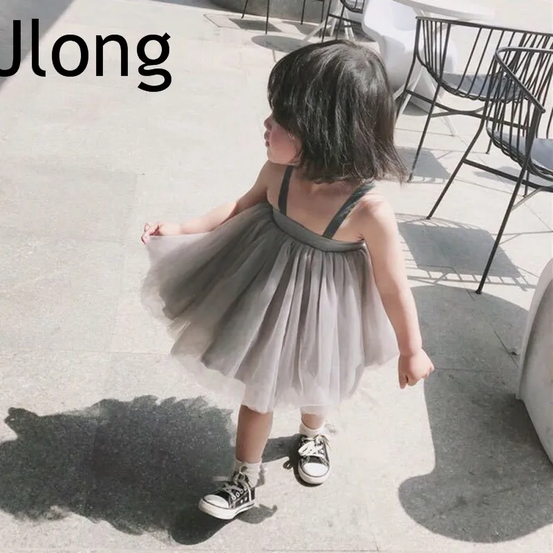 0-5t Baby Girls Dress Summer Kid Girls 