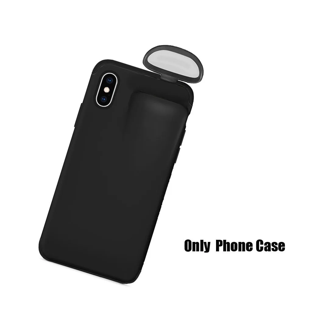 1 шт. 2 в 1 комплект беспроводной гарнитуры защита для IPhone X/XS и для AirPods мобильный телефон оболочка и гарнитура склад Чехол коробки