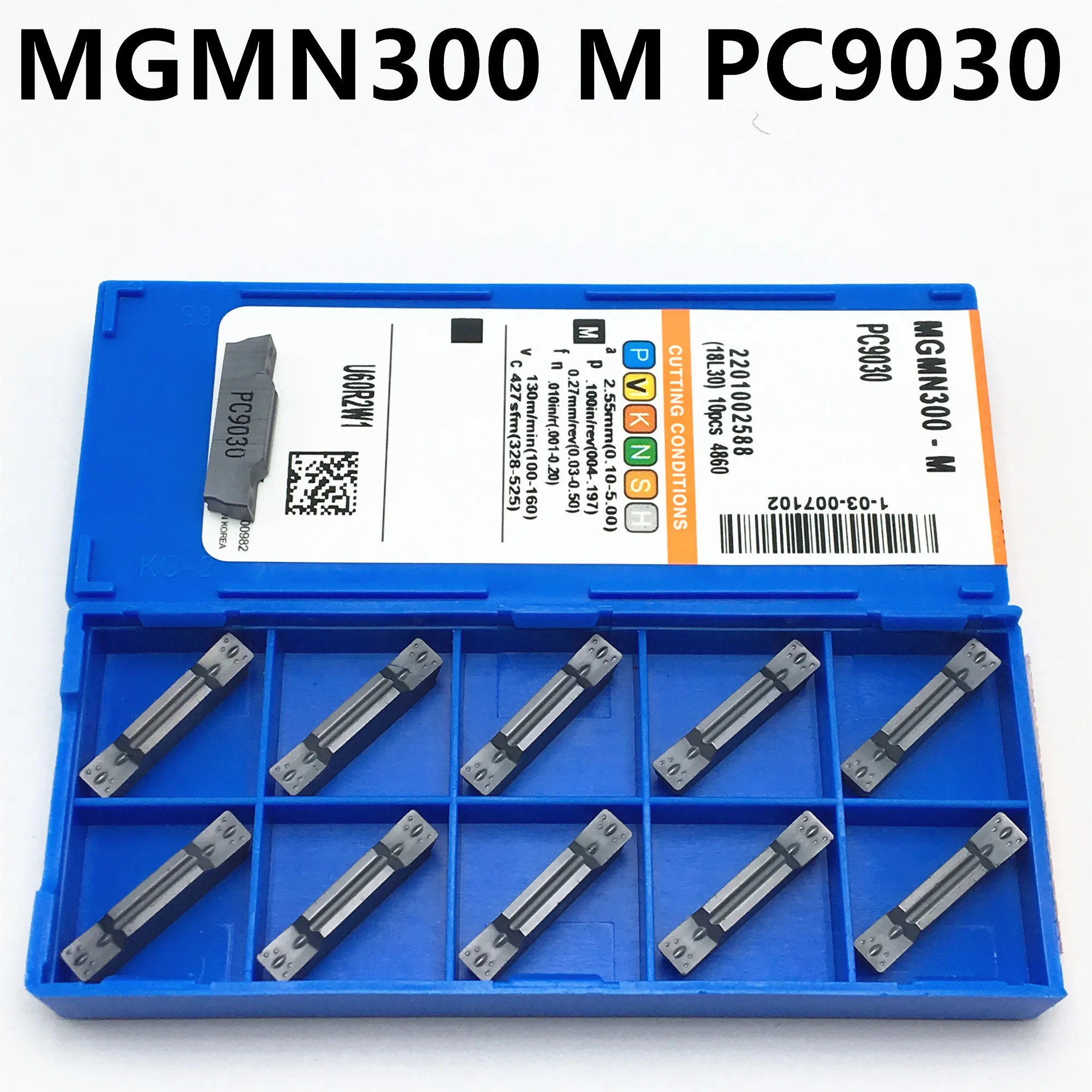 Долбежные инструмент MGMN150 MGMN200 MGMN300 MGMN400 NC3020 NC3030 PC9030 KORLOY со шлицем и прорези карбидный Металл токарный инструмент