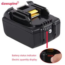 dawupine Li ion Battery Case Charging Protection Circuit Board Label Box For Makita 18V BL1830 3