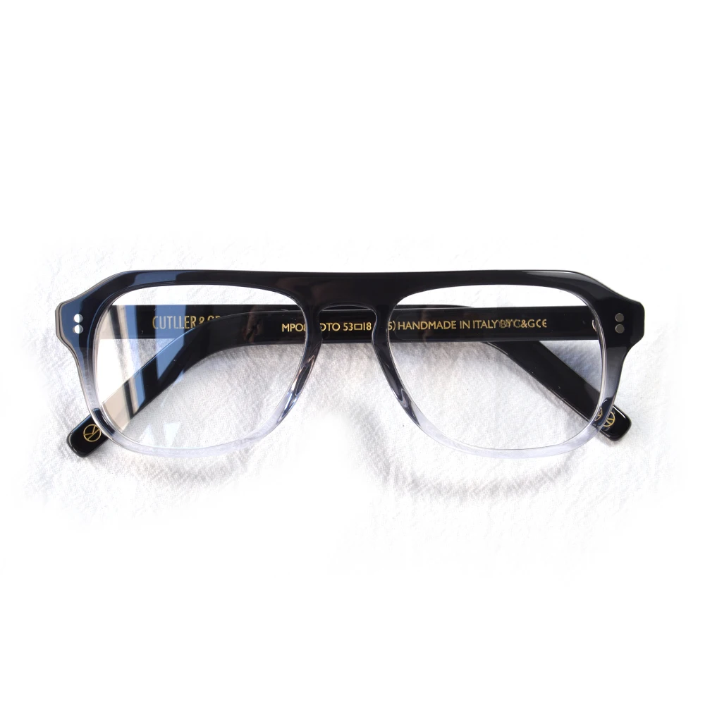 Vintage Kingsman Black Retro Acetate Eyeglasses Frame for Men - Prescription Optical Frames image 4