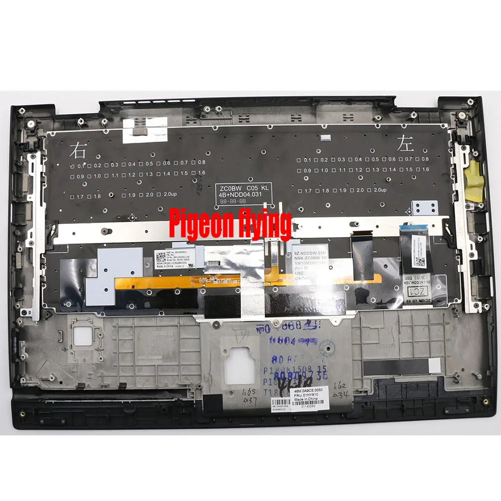 Новинка для thinkpad x1 yoga 2nd gen(20JD, 20JE, 20JF, 20JG) английская клавиатура EUA, C-COVER FRU 01HY850 01HY930 01HY890 01HY810