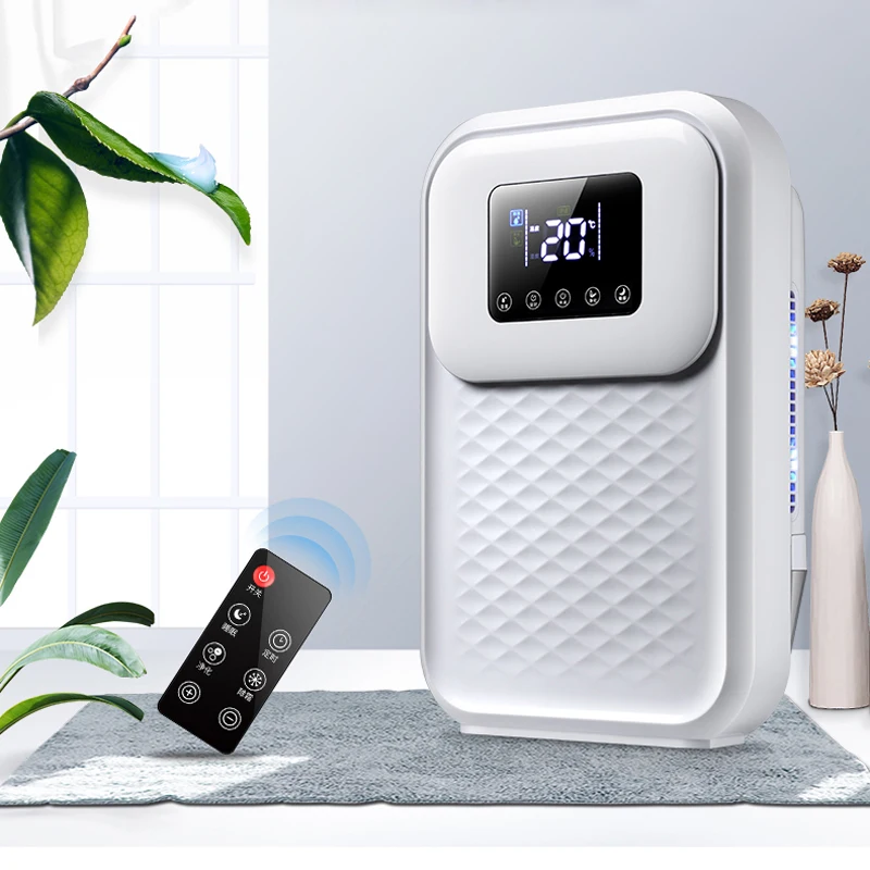 Intelligent Dehumidifier Dryer Air Purification Household Moisture Absorber Bedroom Basement LED Smart Touch Remote Control