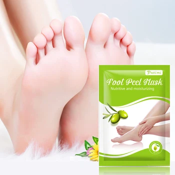 

PUTIMI Foot Peeling Mask Exfoliating Feet Mask for Legs Pedicure Socks Anti Crack Heel Dead Skin Remover Foot Masks Patches