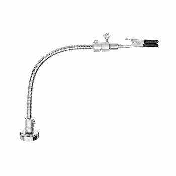 

Universal 160mm Flexible Arm Soldering Clamp Clip Magnetic Base PCB Fixture Tools DIY Hands Free Clip Suitable for Any Metal