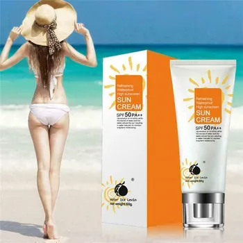 

Dropship 2020 1Pc 60g SPF 50 Facial Body Sunscreen Whitening Sun Cream Sunblock Skin Protective Cream Oil-control Moisturizing