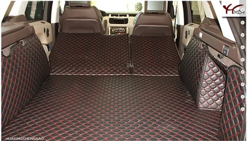 

No Odor Customized Full Covered Pu Leather Waterproof Cargo Rugs Non Slip Carpets Car Trunk Mats for Range Rover Sport