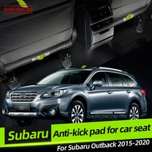 

Car Seat Back For Subaru Outback 2015-2020 Child Kick Pad PU Protector Dust-Proof Mat Protect From Mud Dirt Waterproof