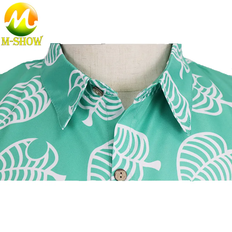 Hot Game Animal Crossing Cosplay Costume Tom Nook Shirt Short Sleeve Shirt Tees Printed Summer Tops for Adult and Kids Hot Game Animal Crossing Cosplay Costume Tom Nook Shirt Short Sleeve Shirt Tees Printed Summer Tops for Adult and Kids