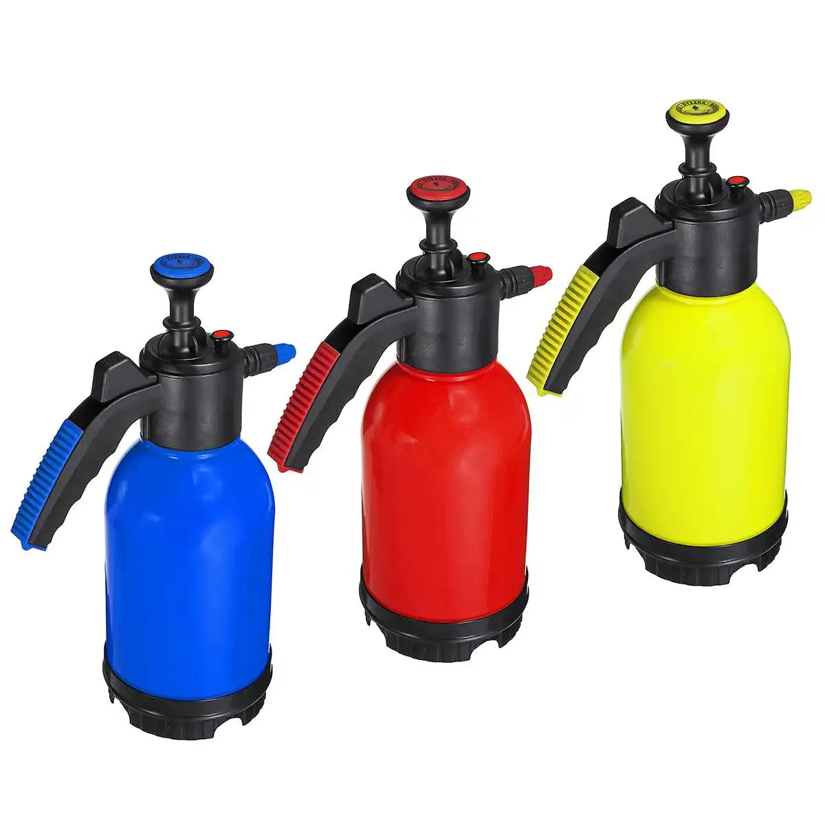 

Handheld Pressure Sprayer Bottle 2L Garden Spray Kettle Plant Irrigation Watering Can Gardening Tool 3 Colors Adjustable Nozzle